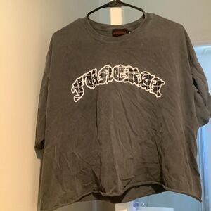Funeral cropped shirt tee T-shirt size 1x graphic screenprint rare tee